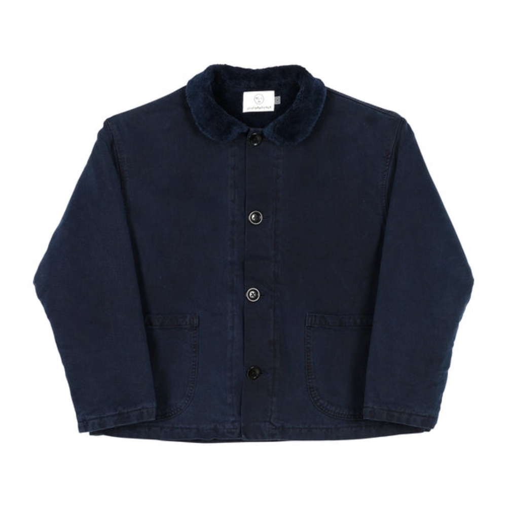 Elegant Navy Utility Jacket for Women